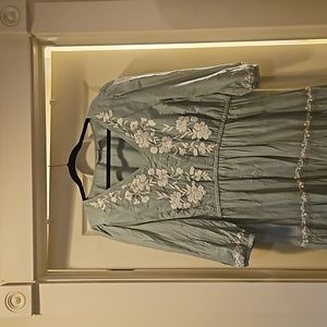 Lucky Brand dress mint and white XL